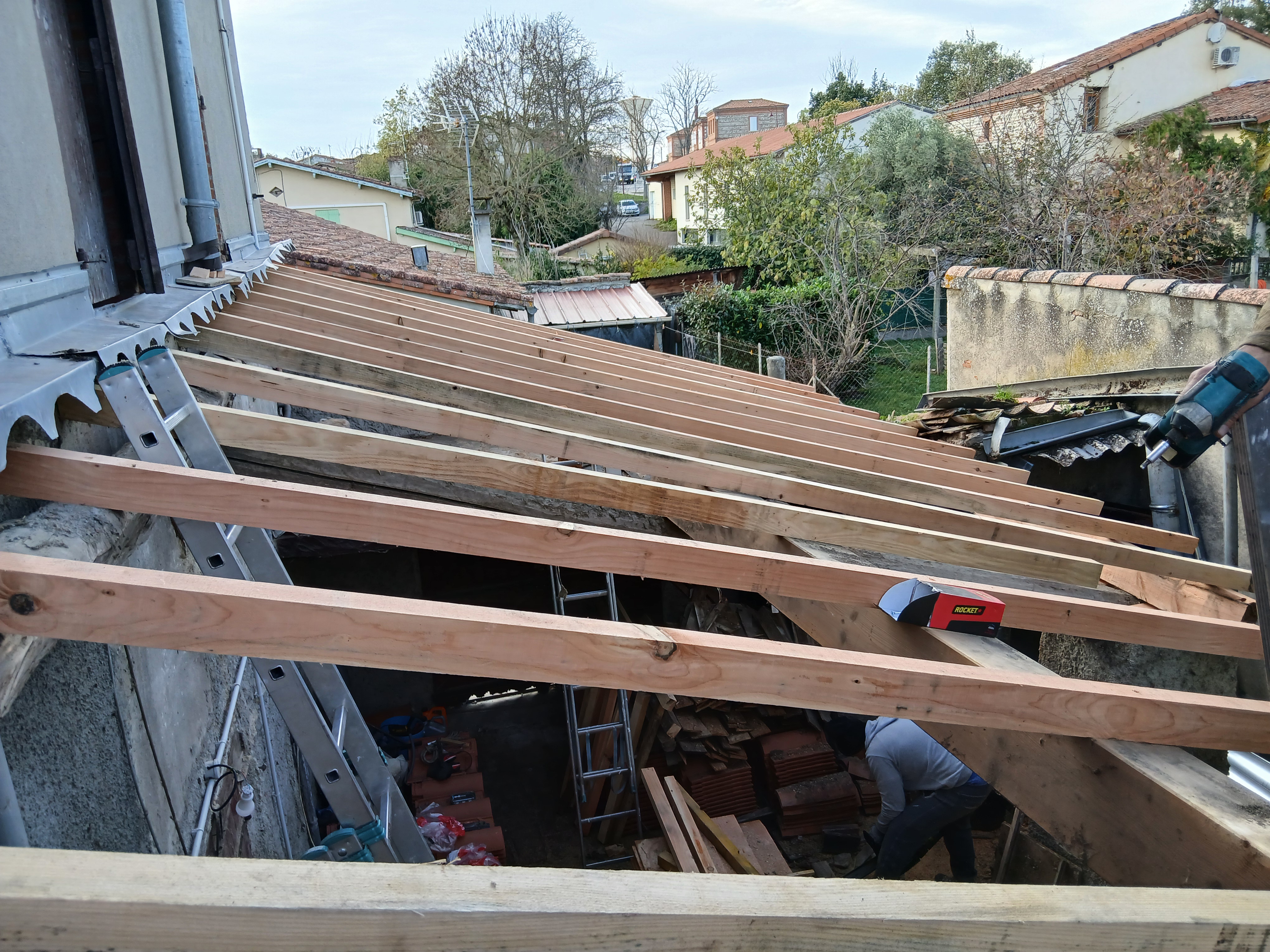 Rénovation charpente et couverture